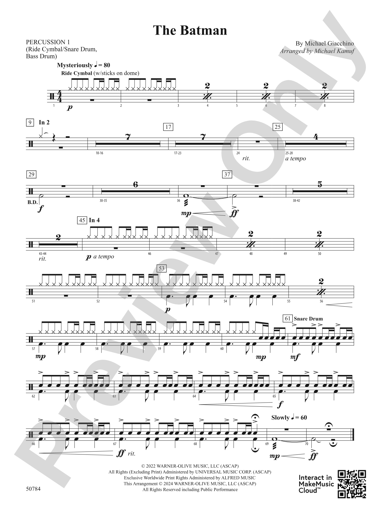 The Batman: 1st Percussion