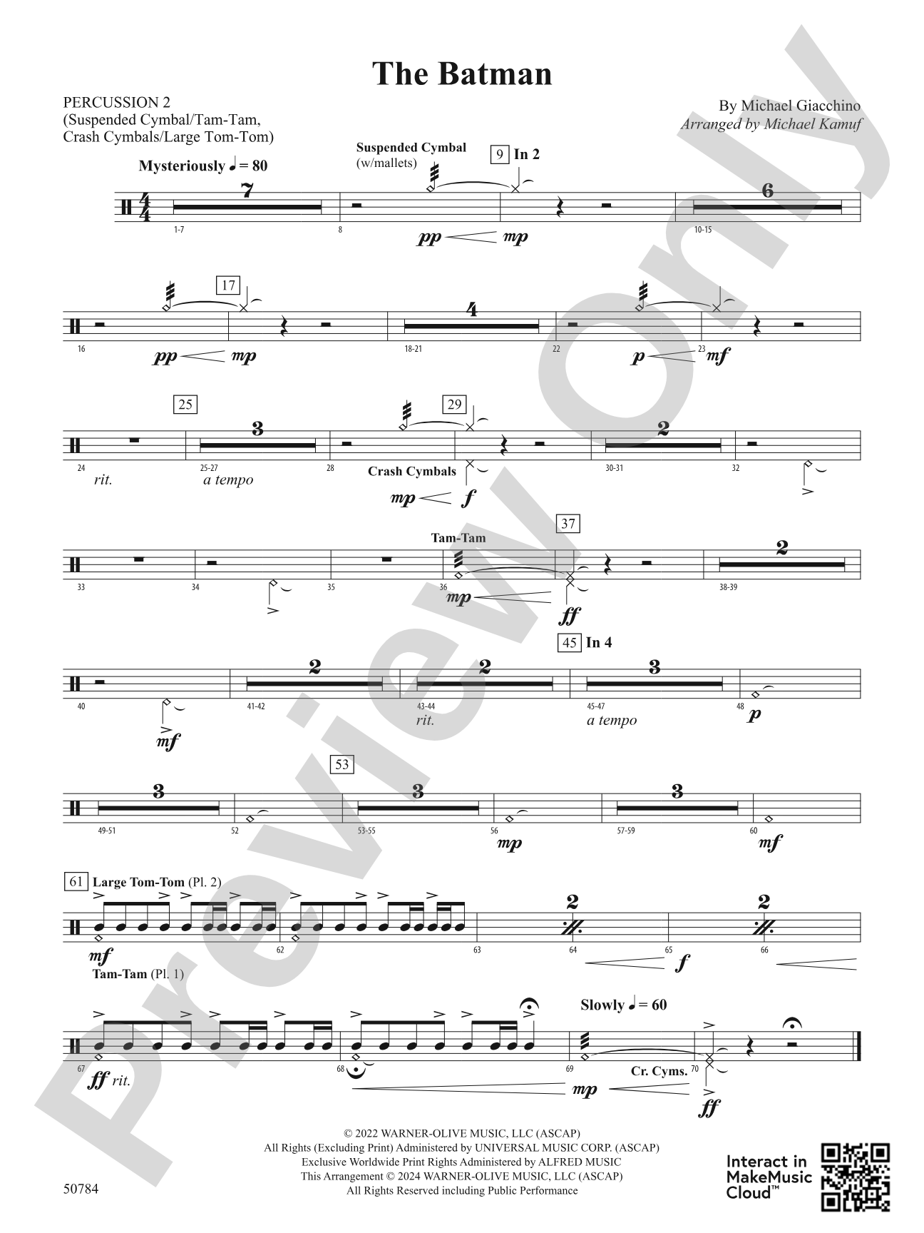 The Batman: 2nd Percussion