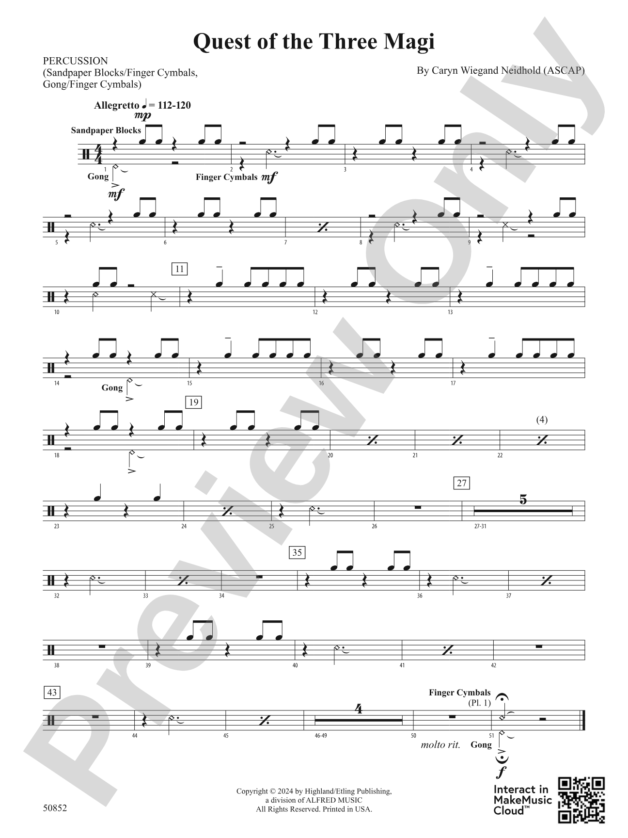 Quest of the Three Magi: 1st Percussion