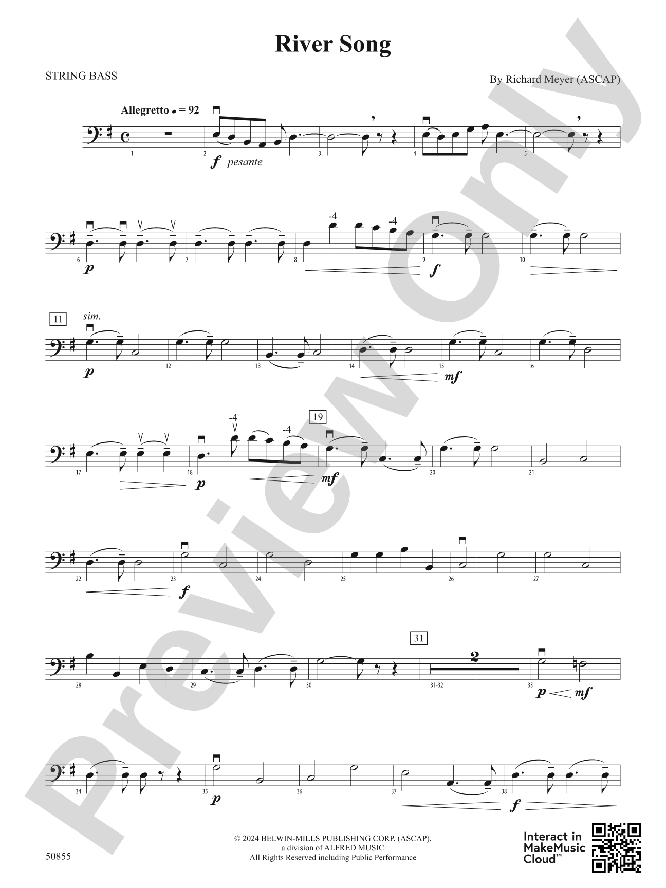 River Song: String Bass