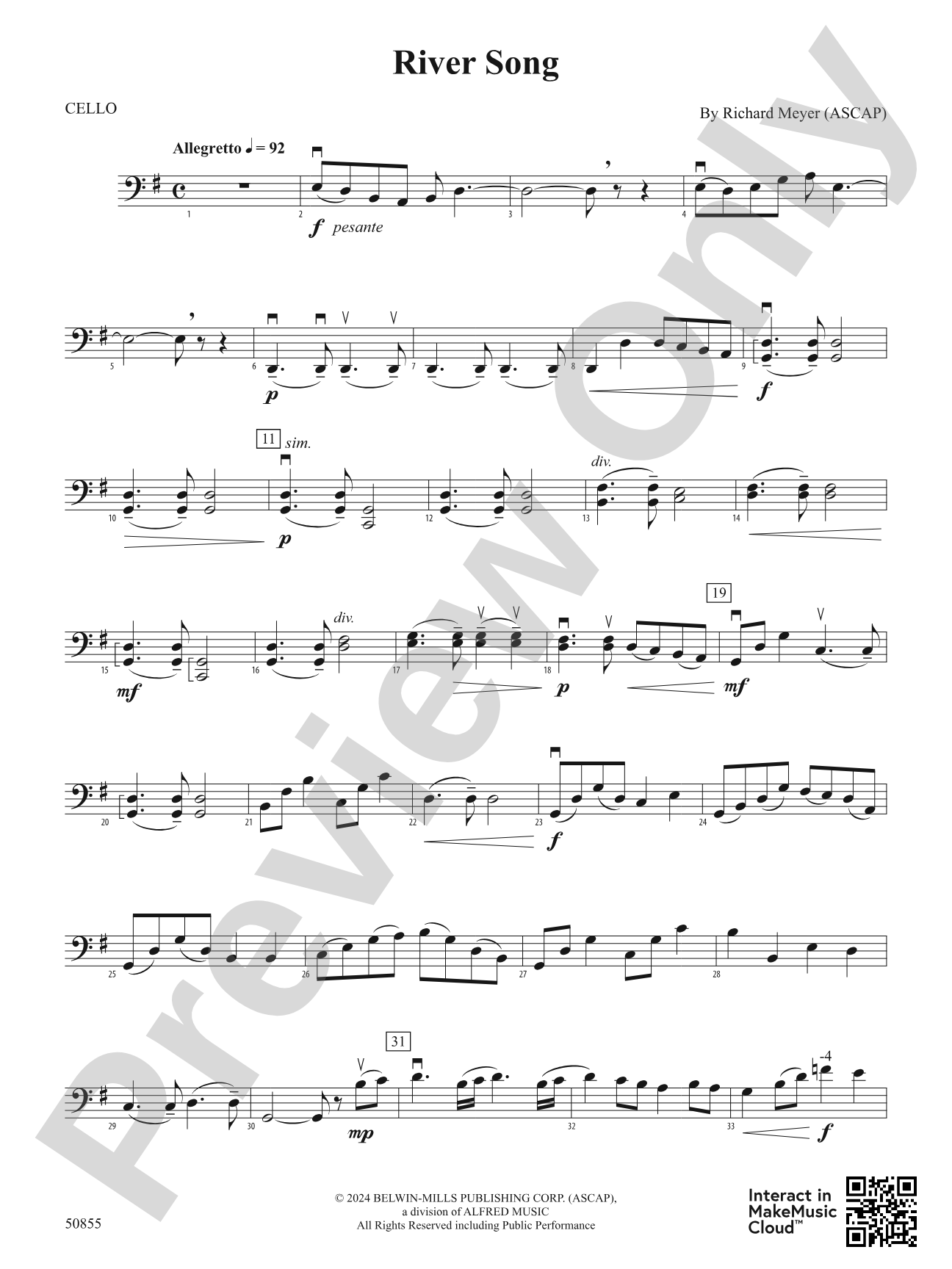 River Song: Cello