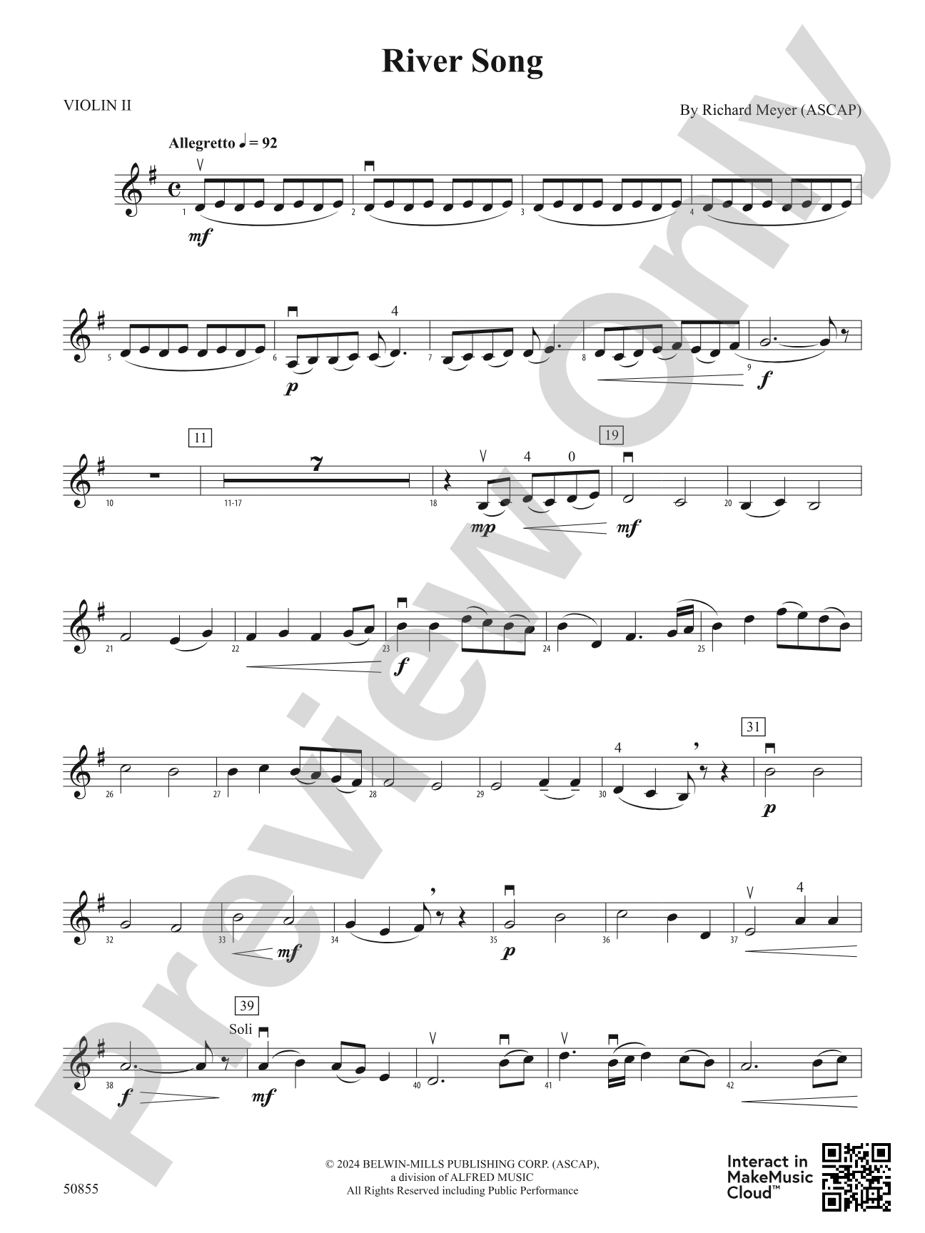 River Song: 2nd Violin