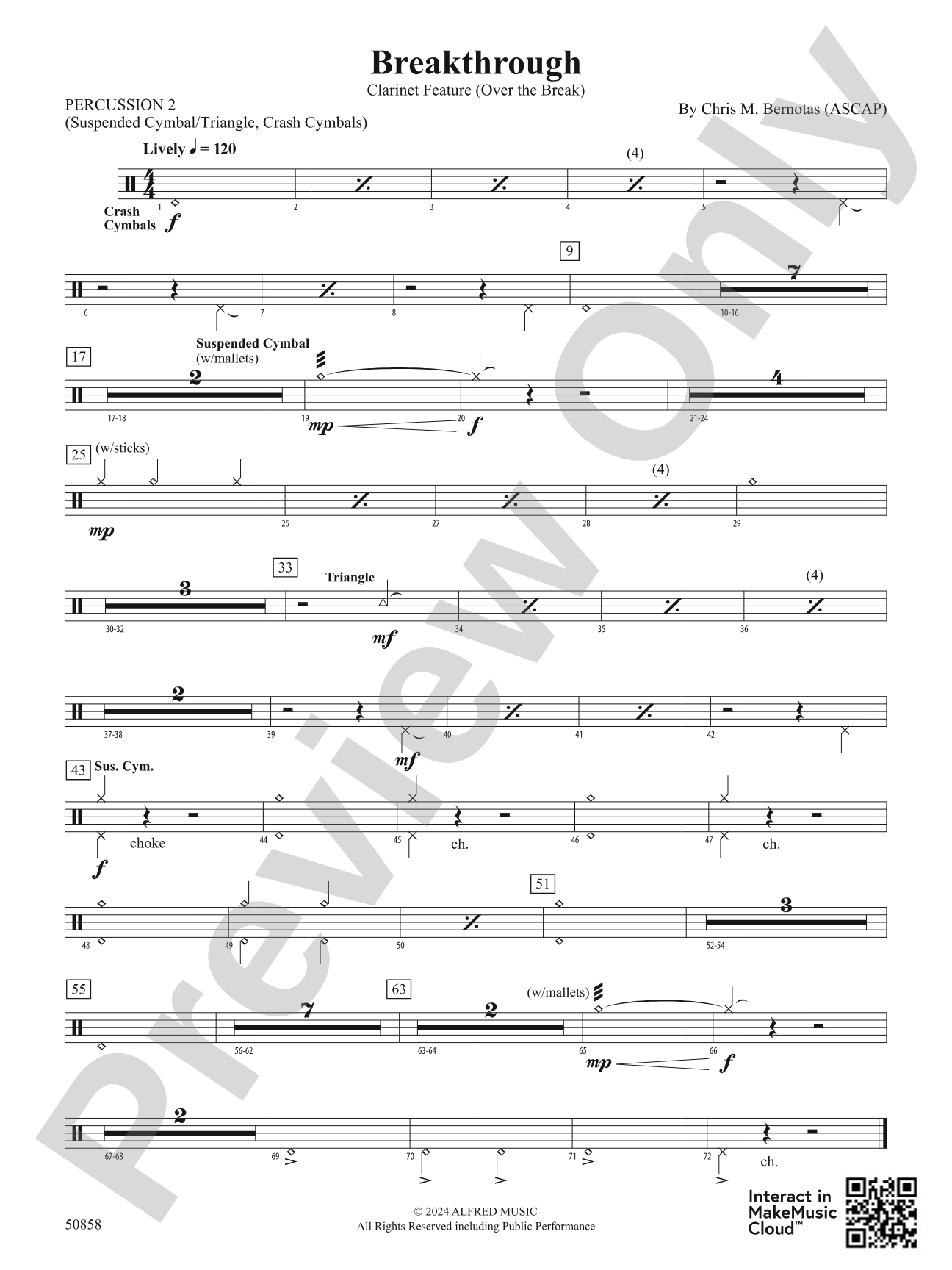 Breakthrough: 2nd Percussion