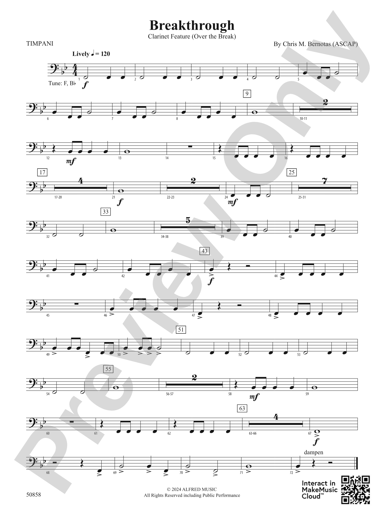 Breakthrough: Timpani