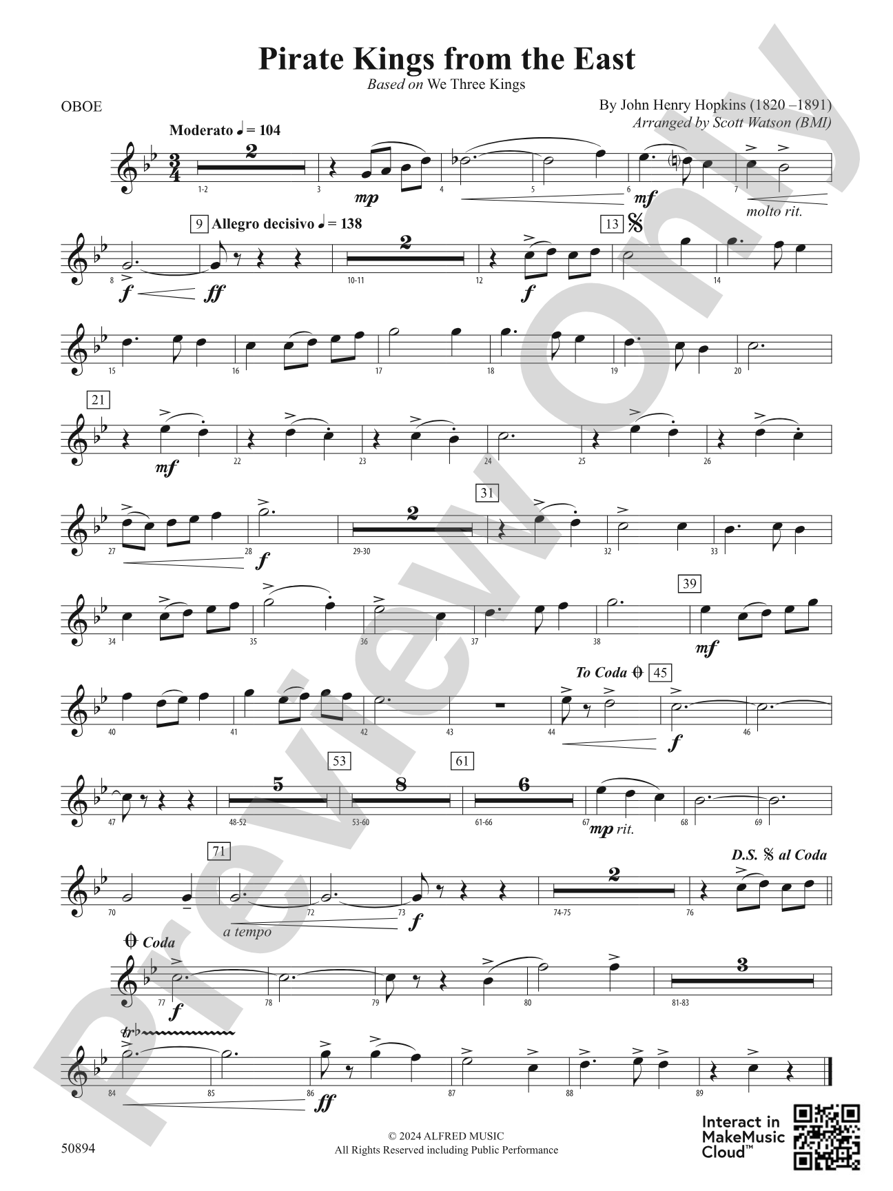 Pirate Kings from the East: Oboe
