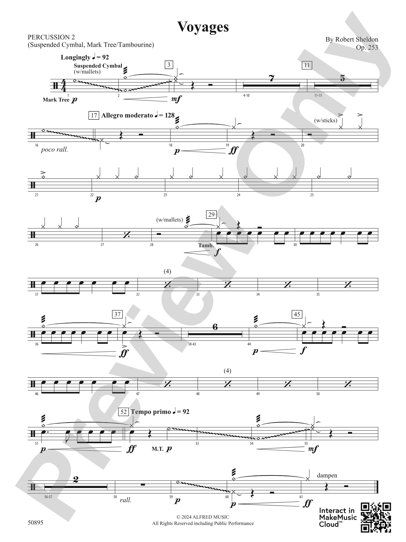 Voyages: 2nd Percussion