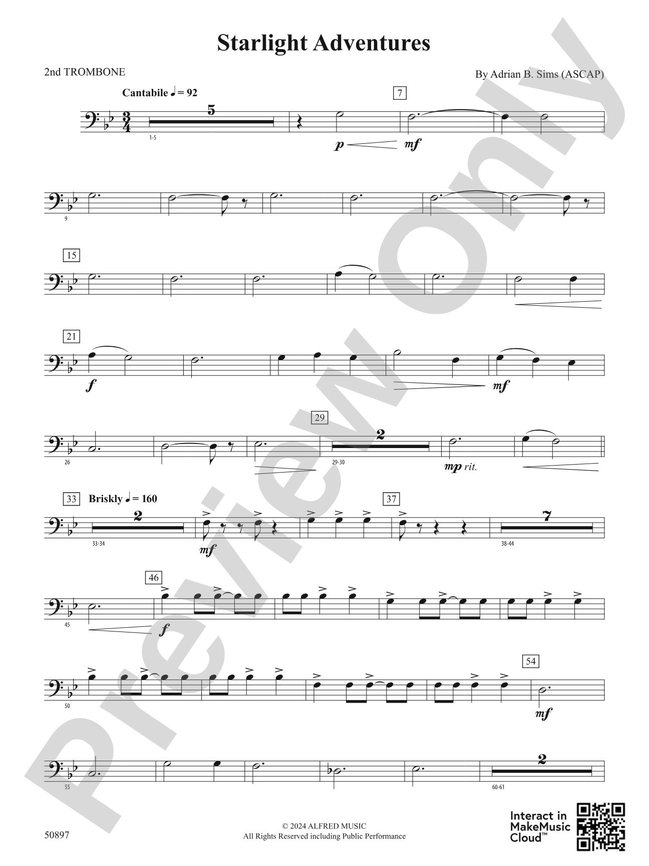 Starlight Adventures: 2nd Trombone