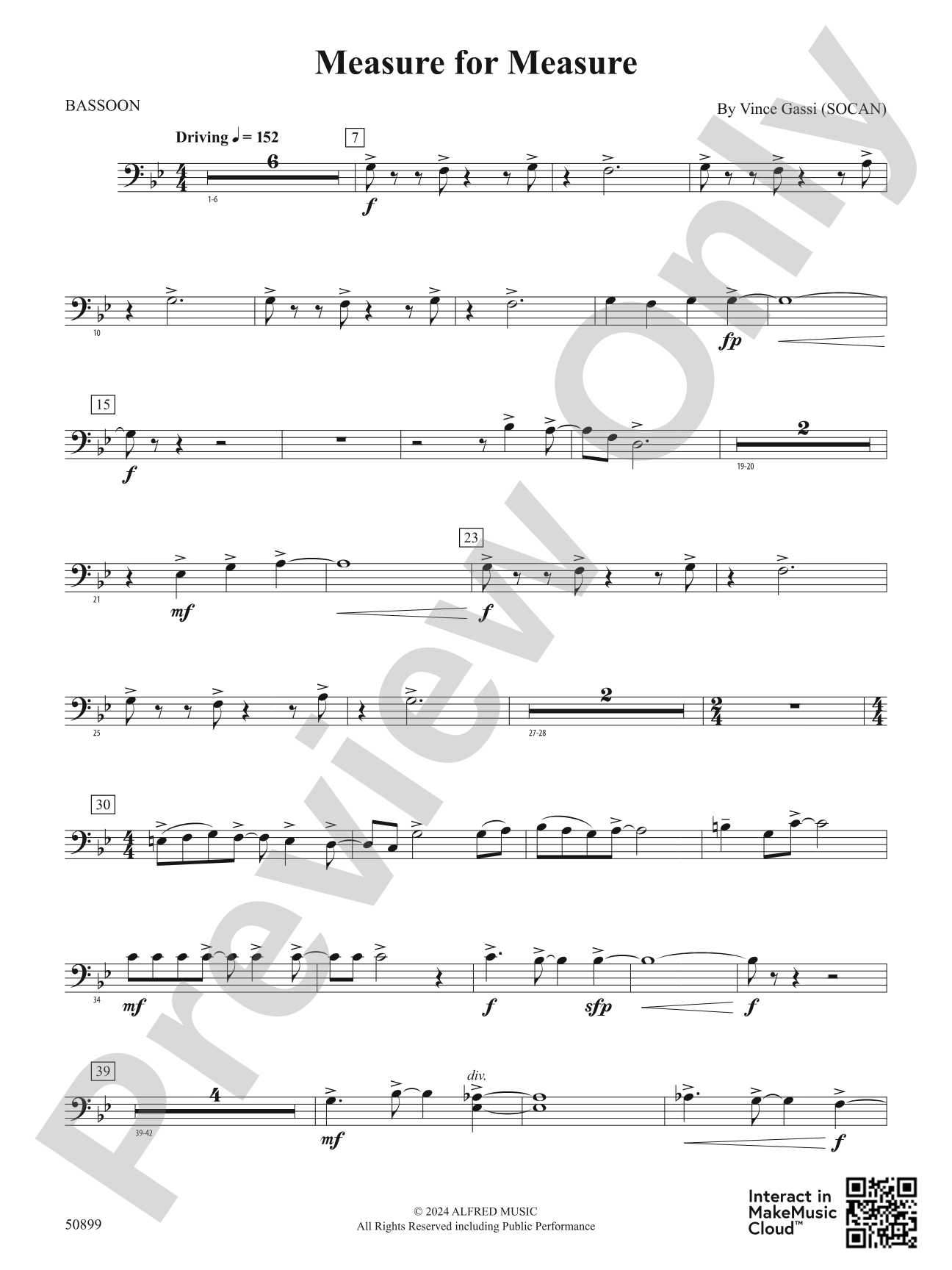 Measure for Measure: Bassoon