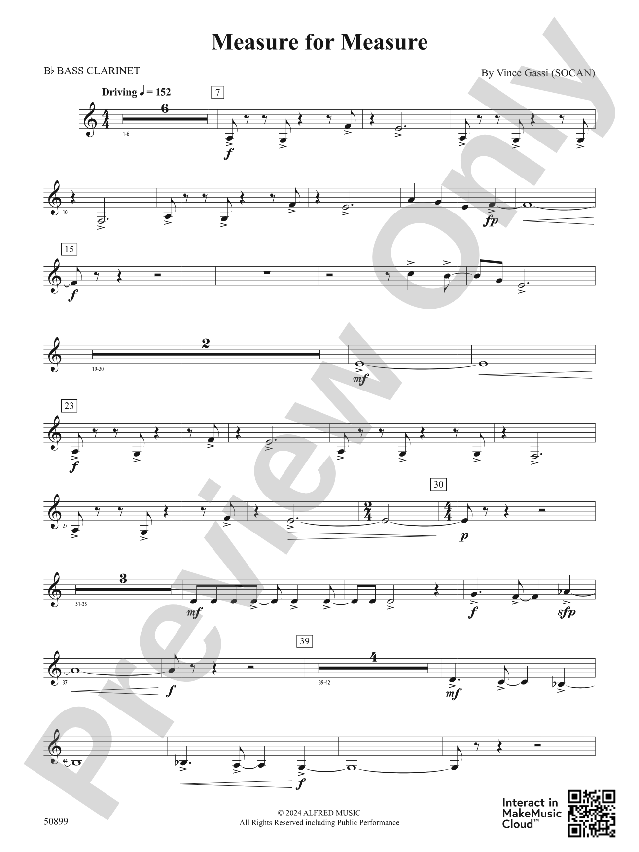 Measure for Measure: B-flat Bass Clarinet