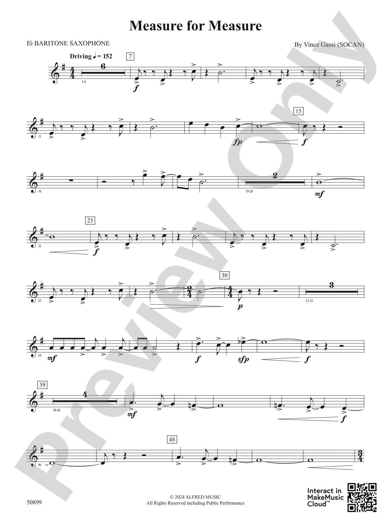 Measure for Measure: E-flat Baritone Saxophone