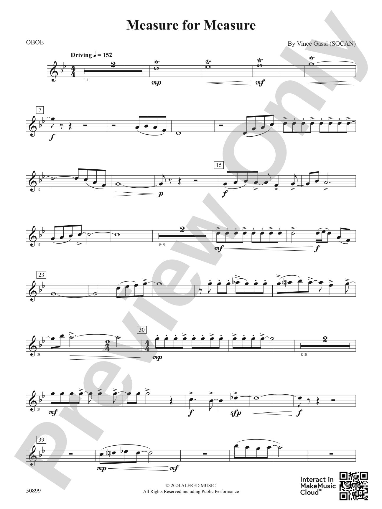 Measure for Measure: Oboe