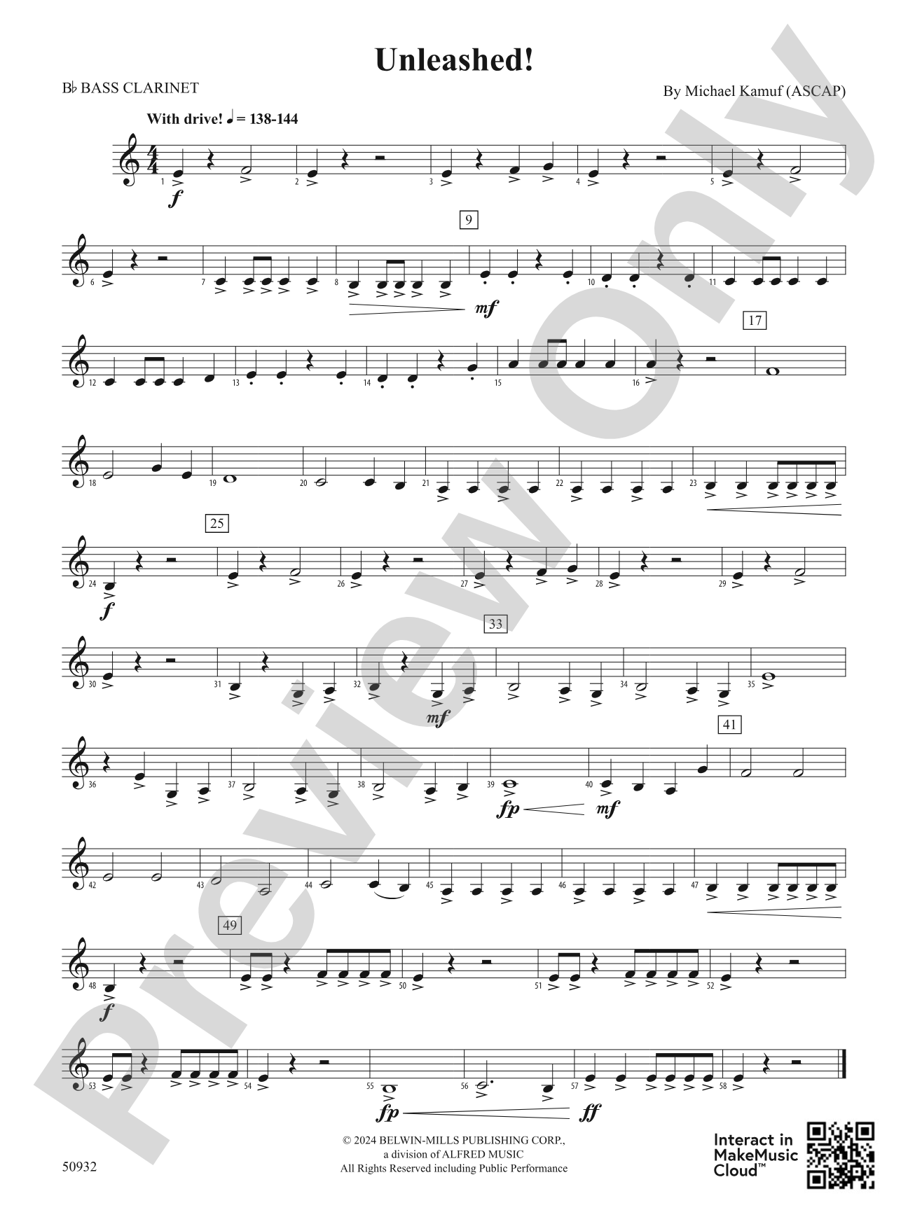 Unleashed!: B-flat Bass Clarinet
