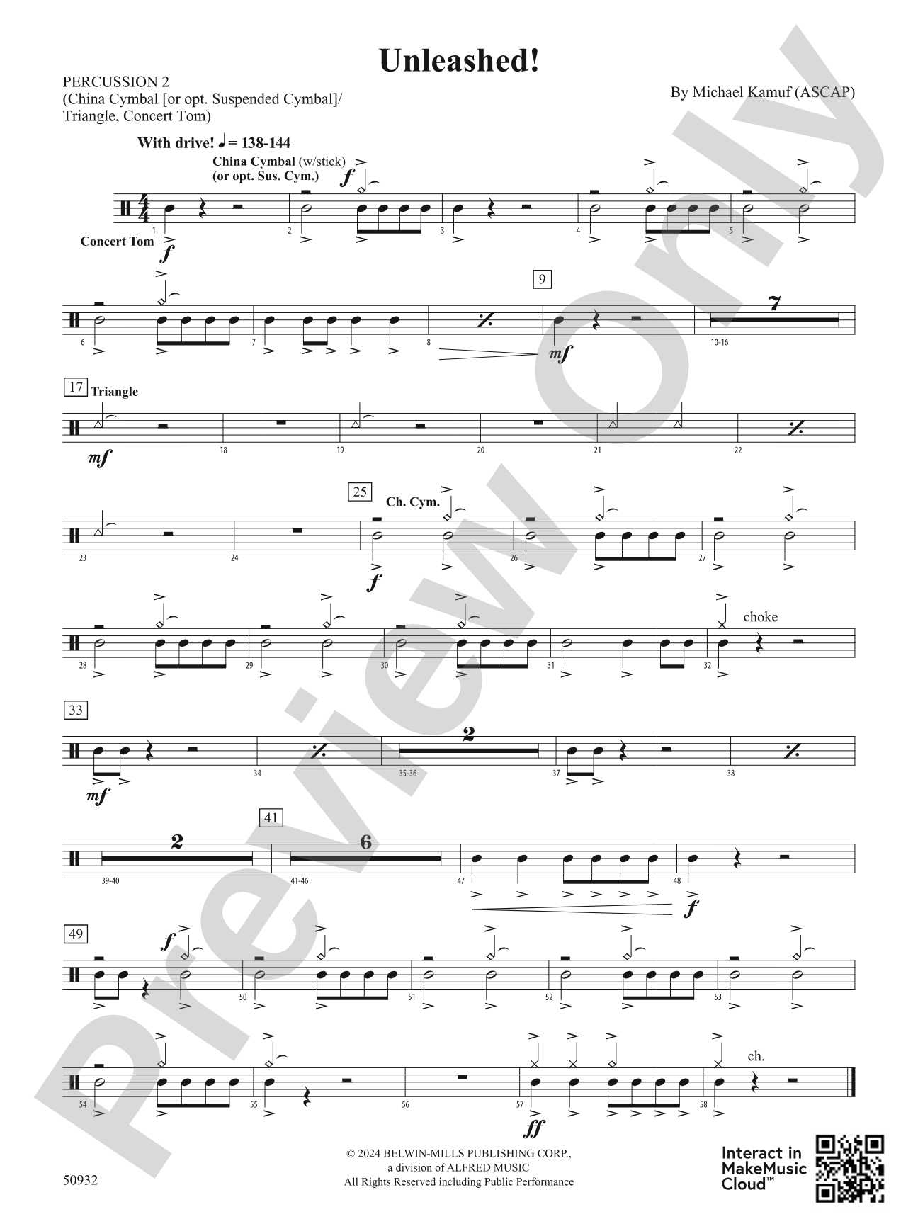 Unleashed!: 2nd Percussion