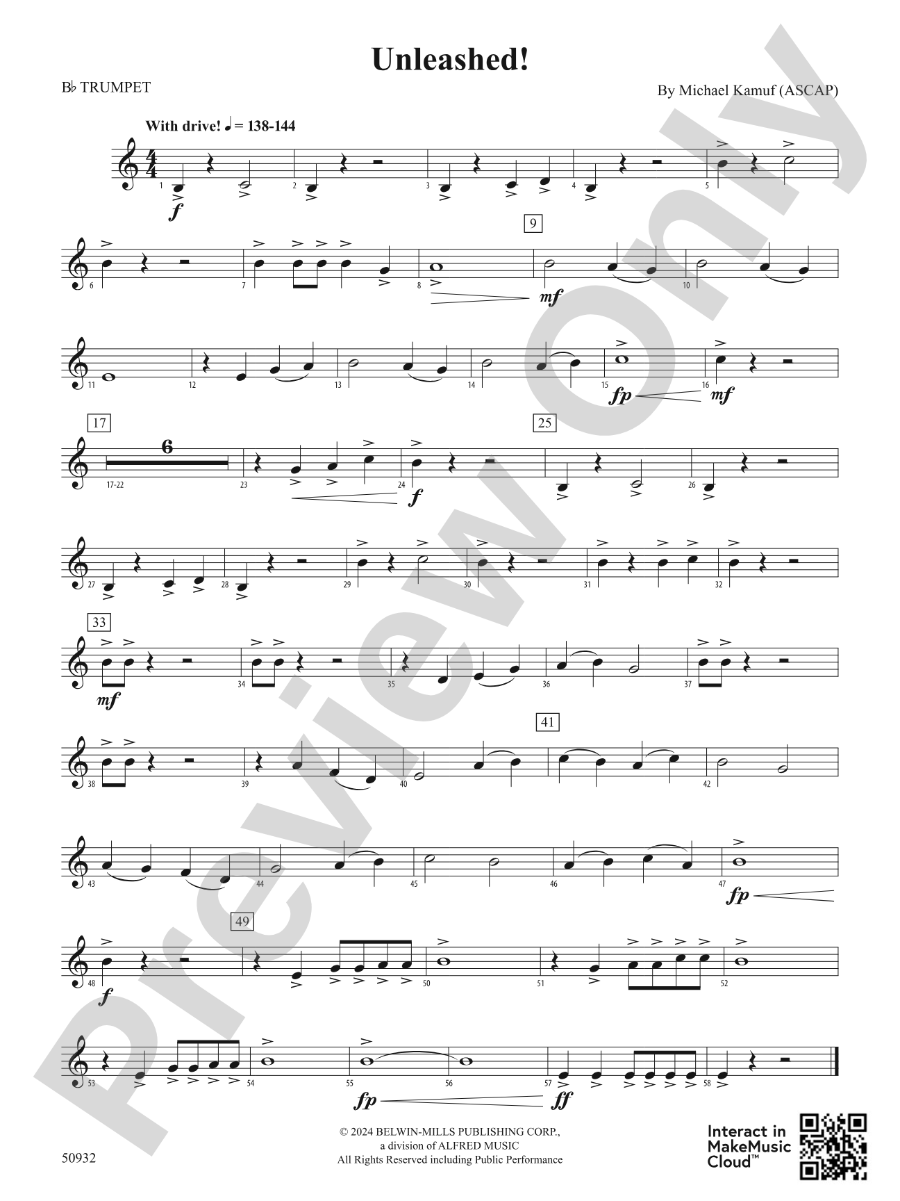 Unleashed!: 1st B-flat Trumpet