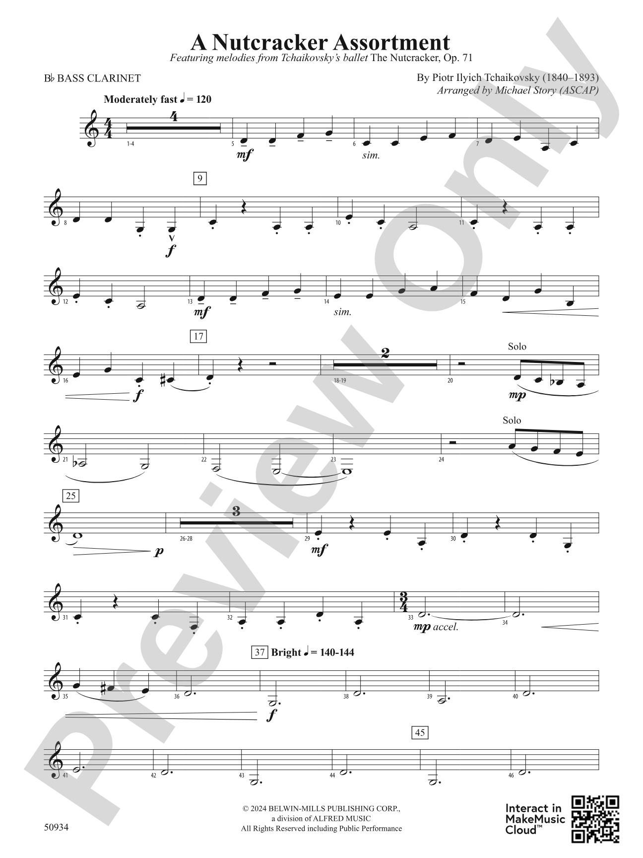 A Nutcracker Assortment: B-flat Bass Clarinet