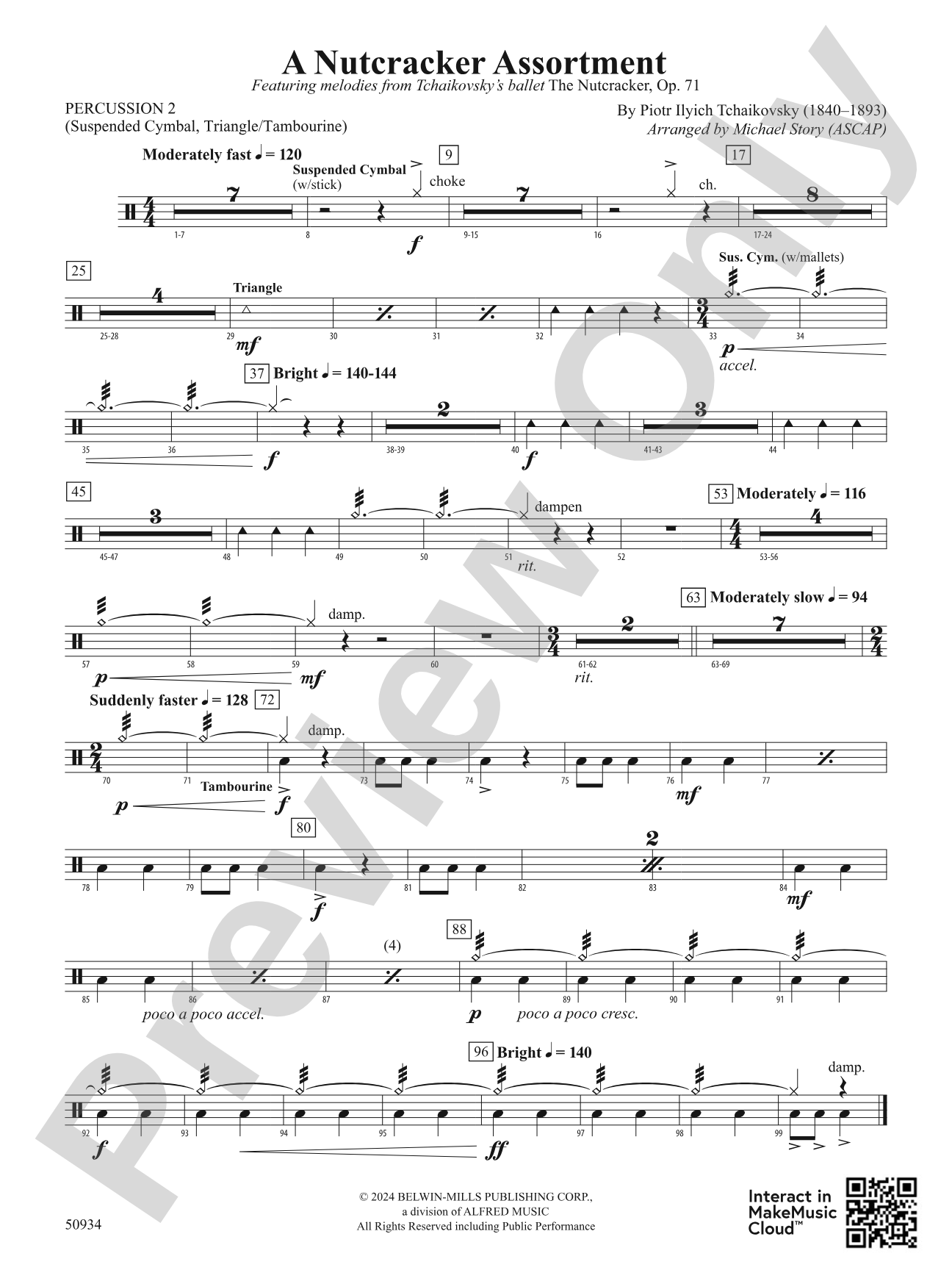 A Nutcracker Assortment: 2nd Percussion