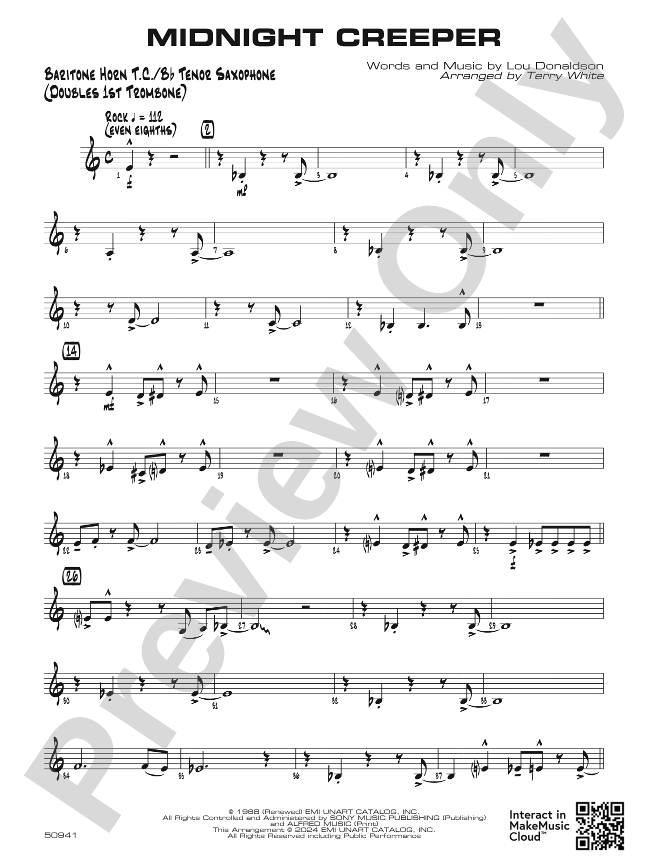 Midnight Creeper: Baritone T.C.