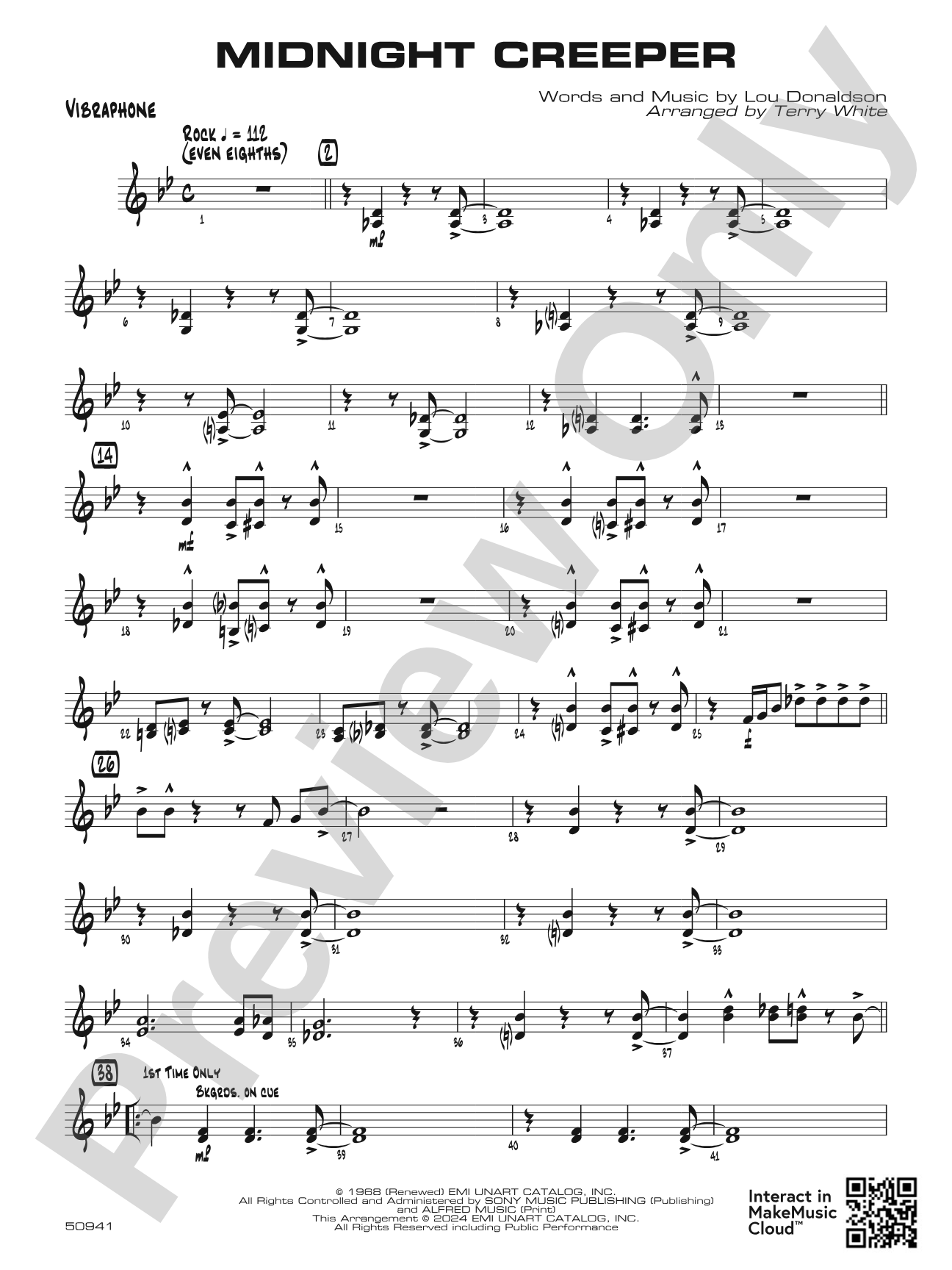 Midnight Creeper: Vibraphone