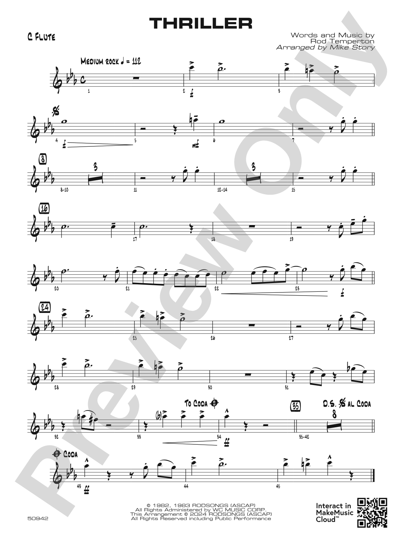 Thriller: Flute