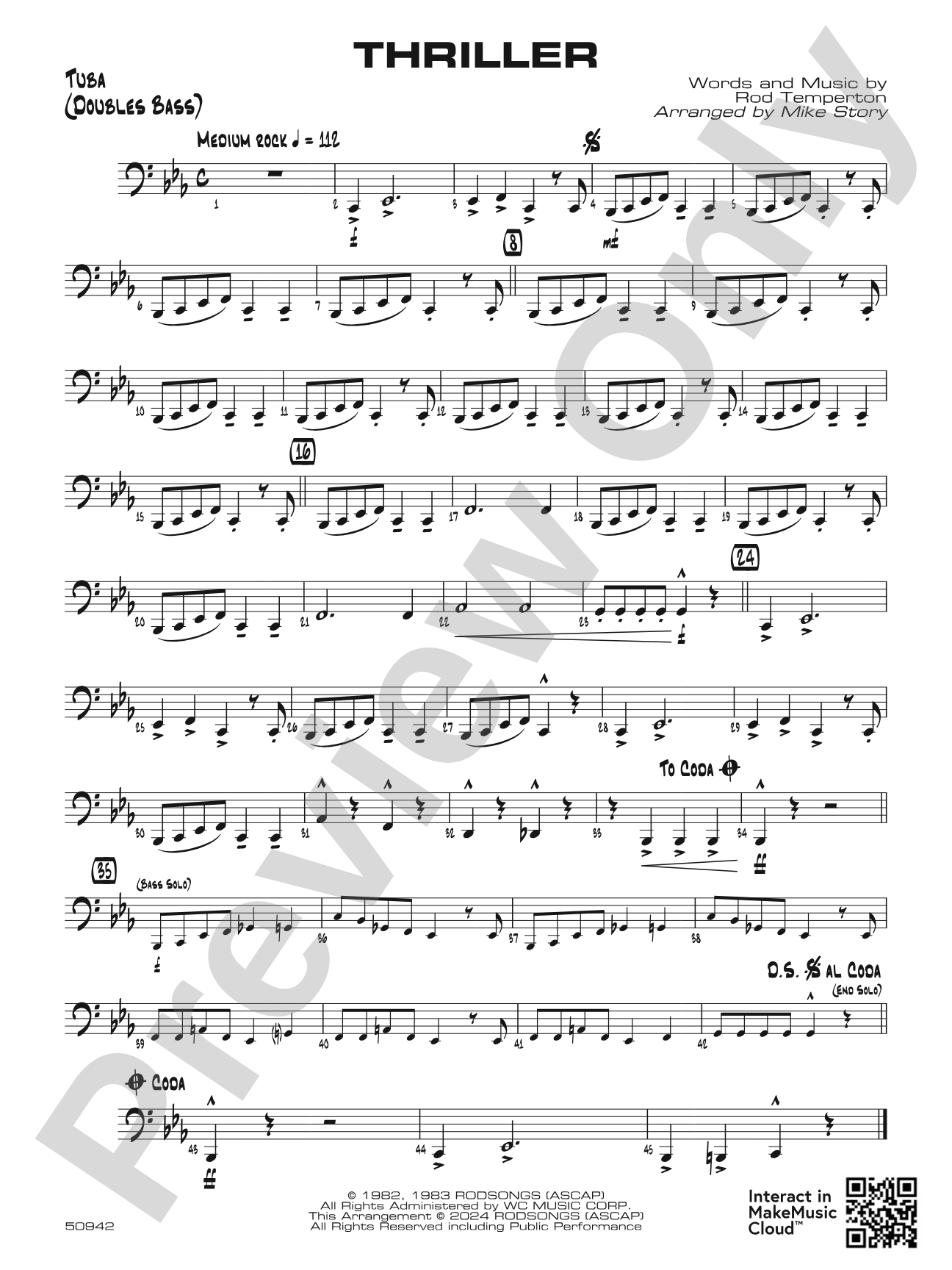 Thriller: Tuba