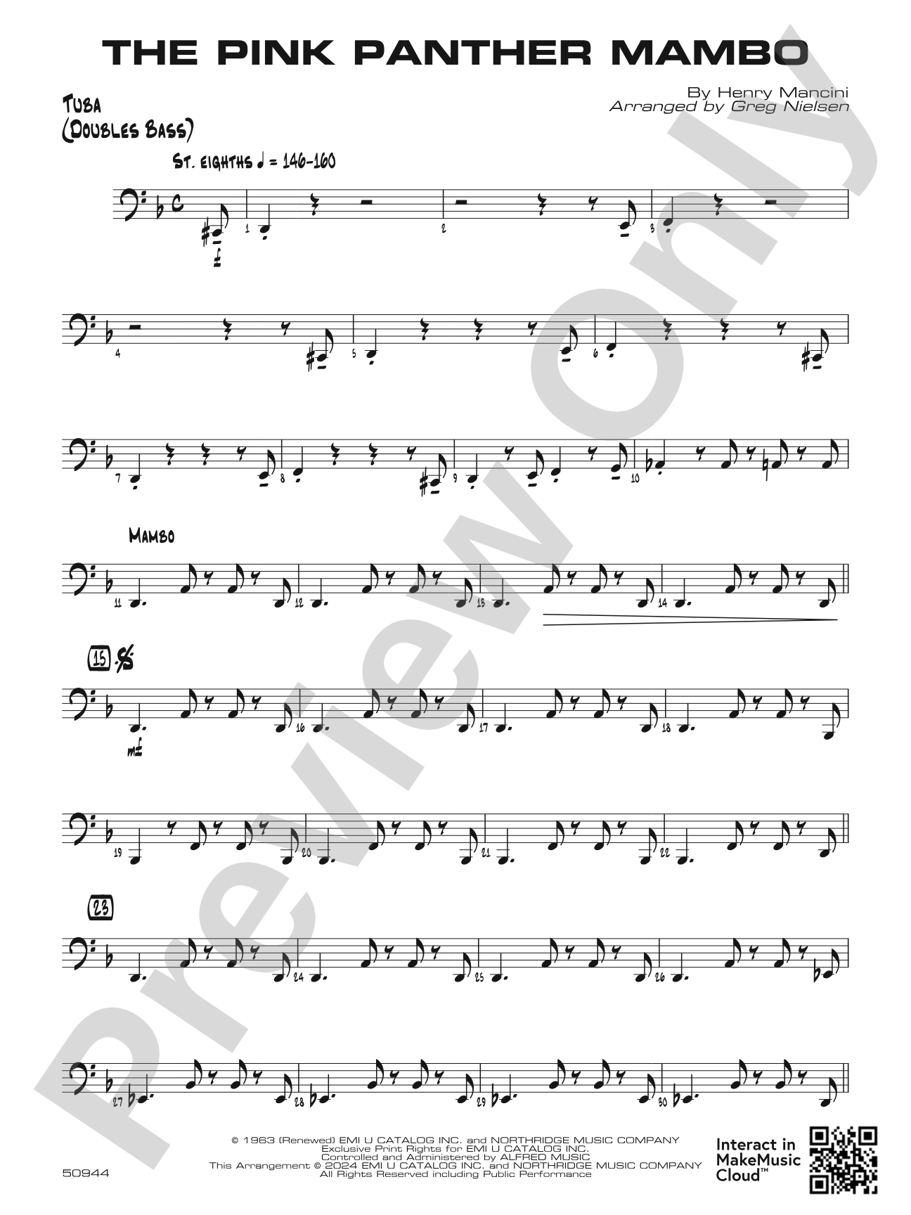 The Pink Panther Mambo: Tuba