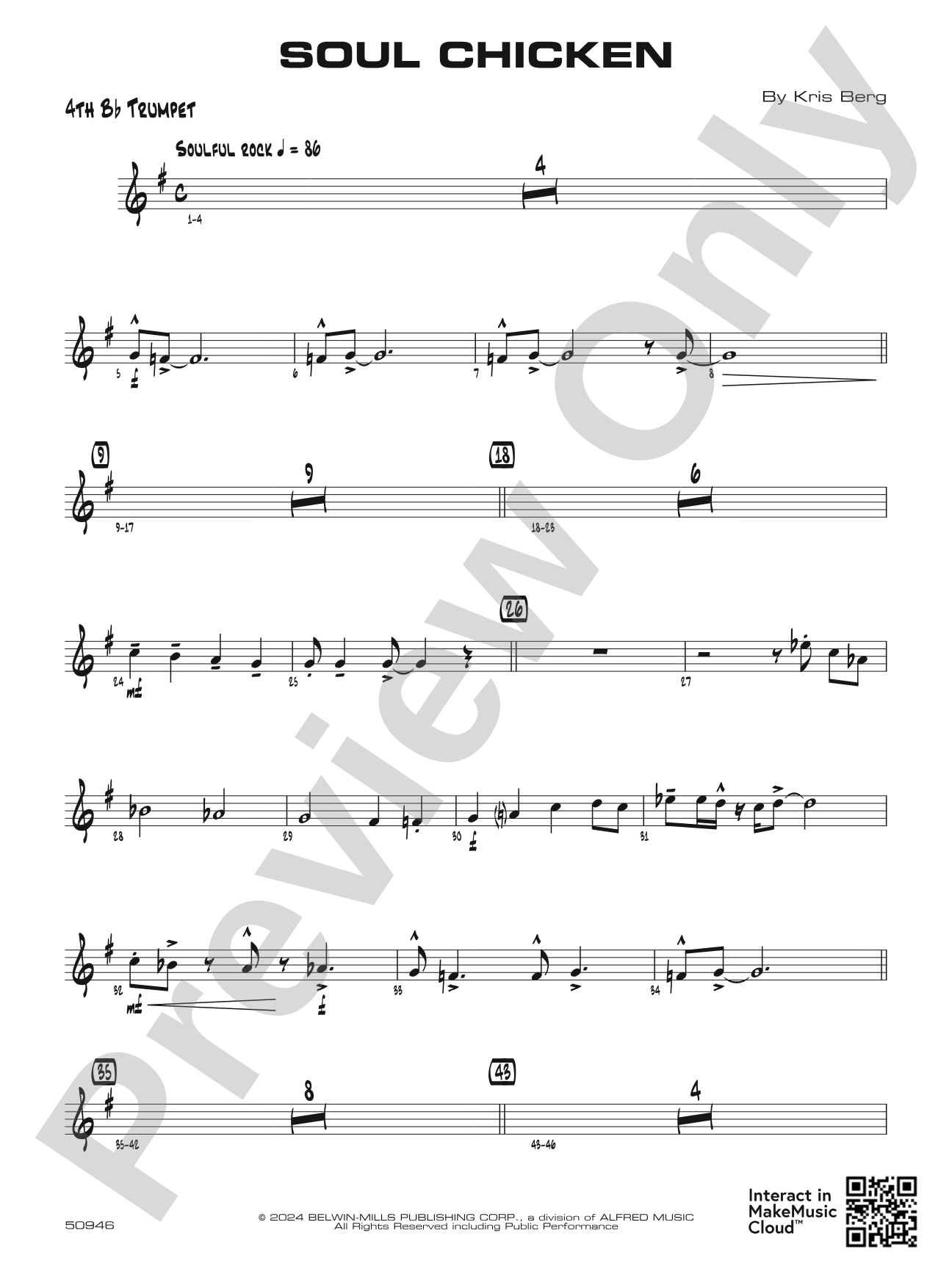 Soul Chicken: 4th B-flat Trumpet