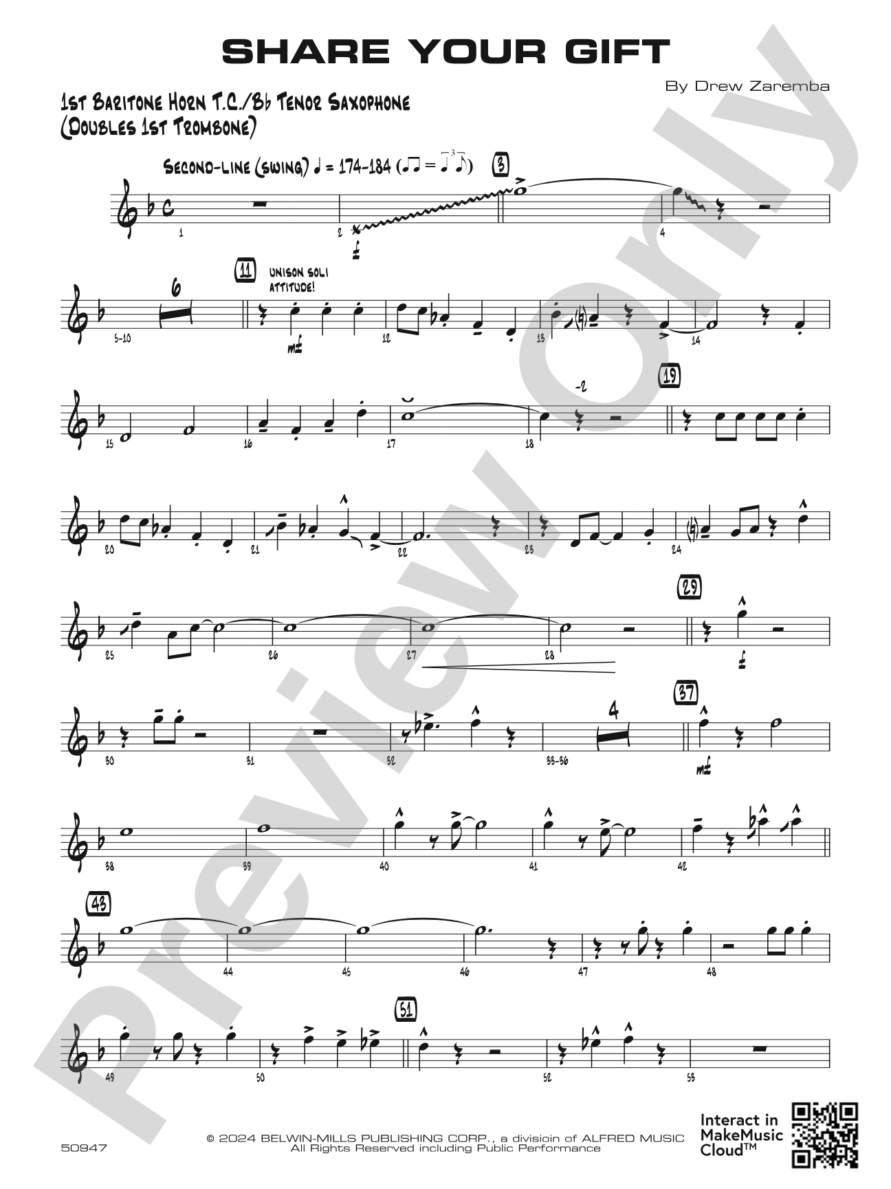 Share Your Gift: Baritone T.C.
