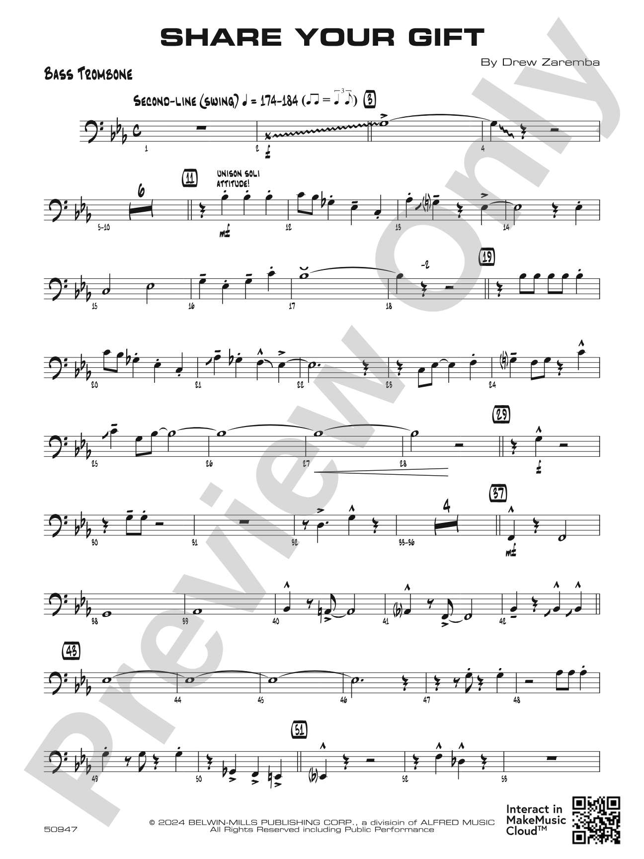 Share Your Gift: Bass Trombone