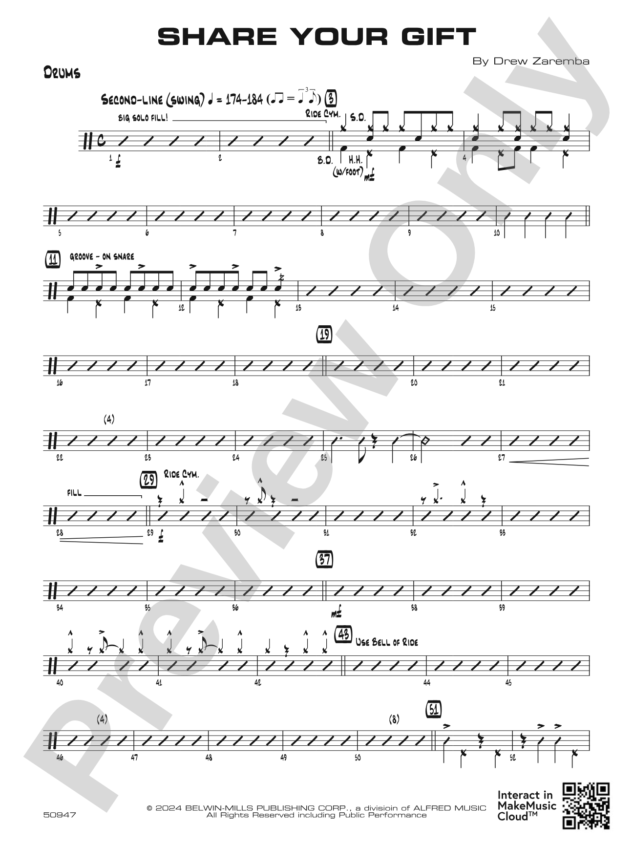 Share Your Gift: Drums