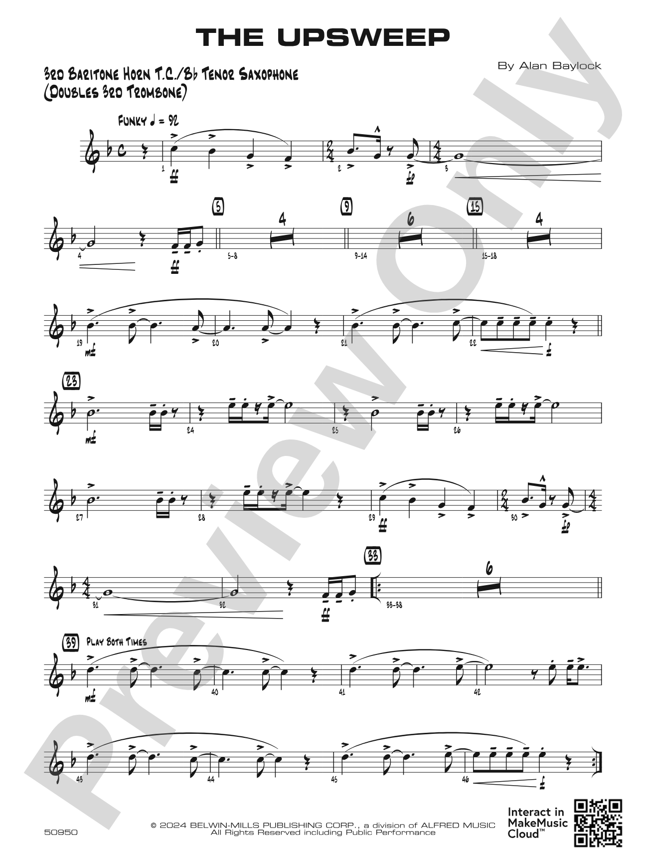 The Upsweep: 3rd Baritone T.C.