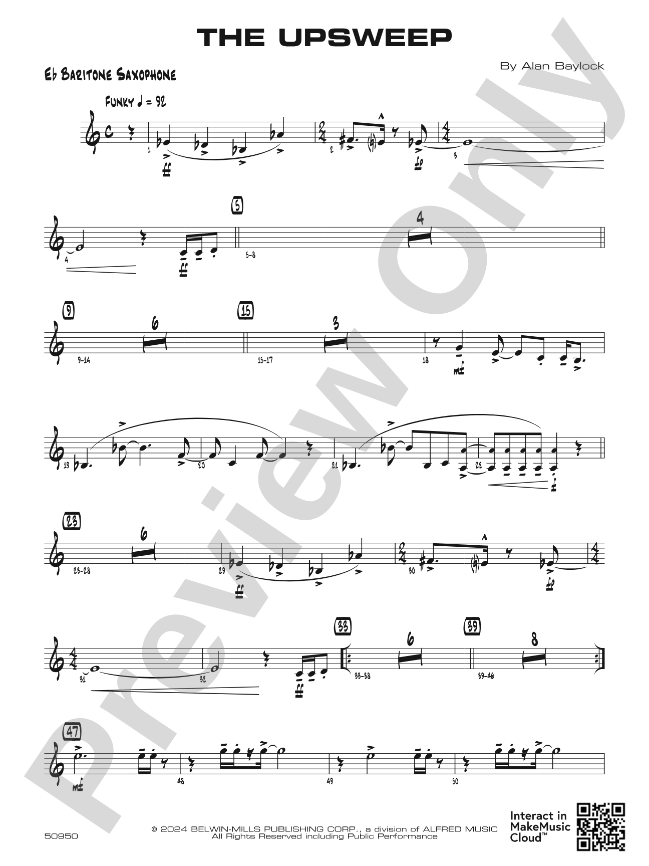 The Upsweep: E-flat Baritone Saxophone