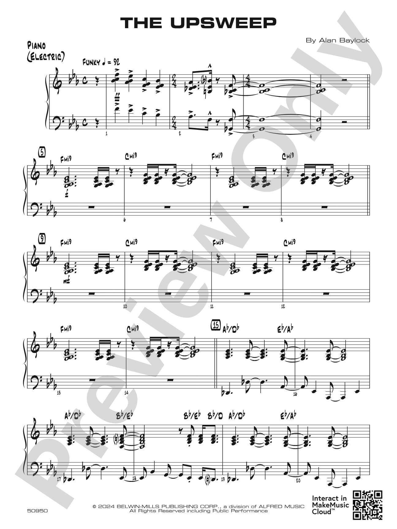 The Upsweep: Piano Accompaniment