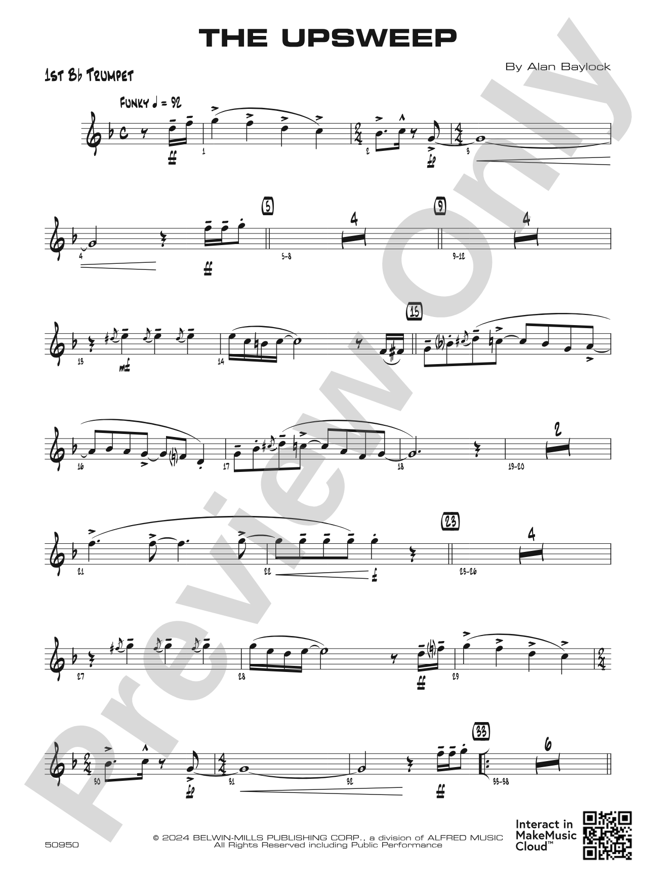 The Upsweep: 1st B-flat Trumpet