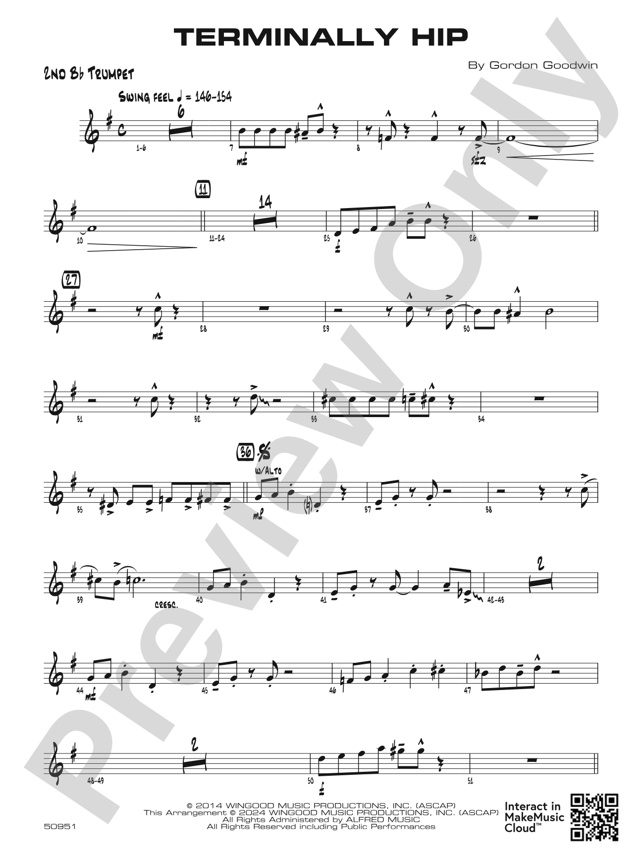 Terminally Hip: 2nd B-flat Trumpet