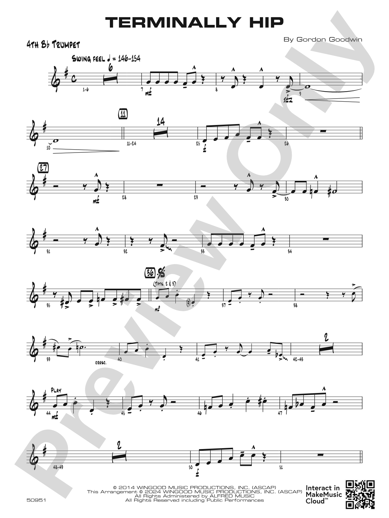 Terminally Hip: 4th B-flat Trumpet