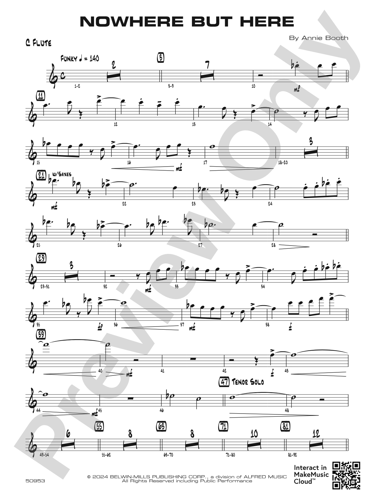 Nowhere but Here: Flute