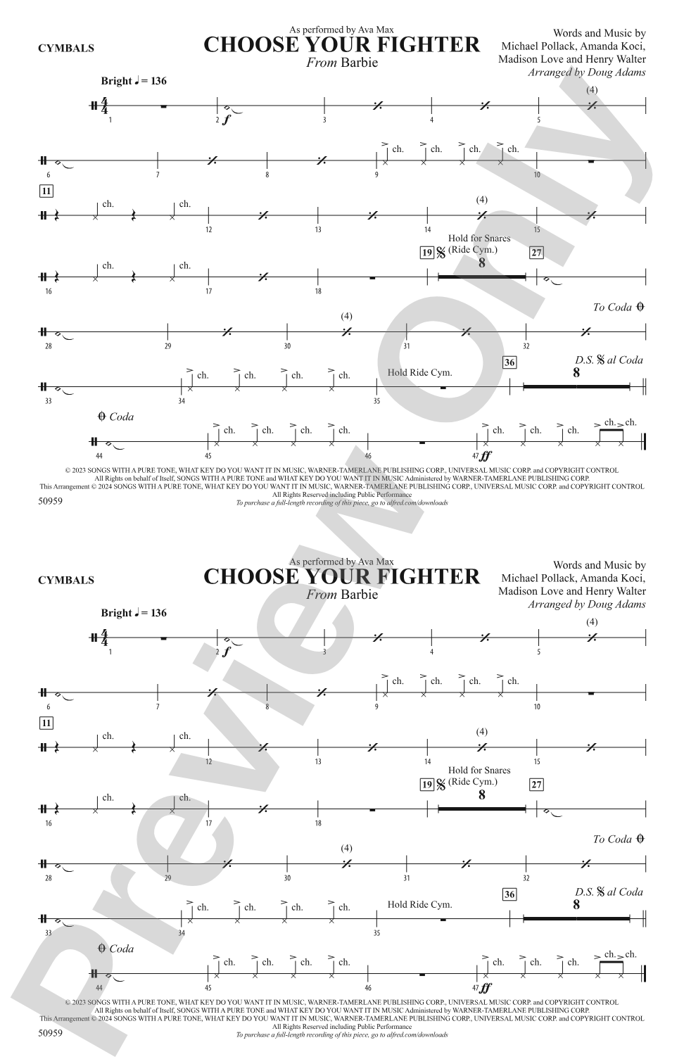 Choose Your Fighter: Cymbals