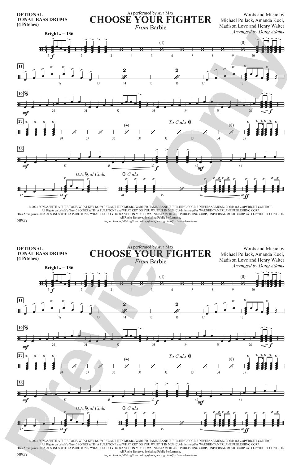 Choose Your Fighter: Tonal Bass Drum