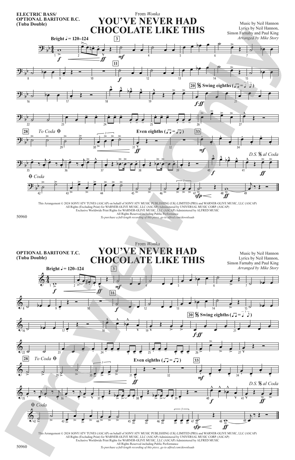 You've Never Had Chocolate Like This: Electric Bass