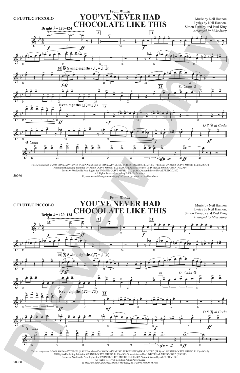 You've Never Had Chocolate Like This: Flute