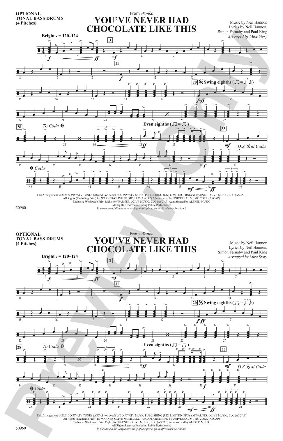 You've Never Had Chocolate Like This: Tonal Bass Drum