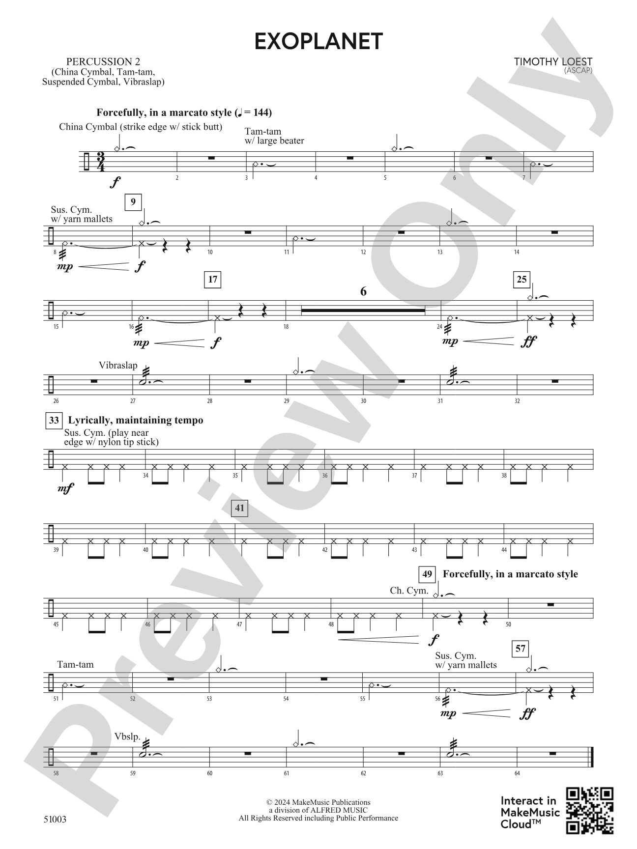 Exoplanet: 2nd Percussion