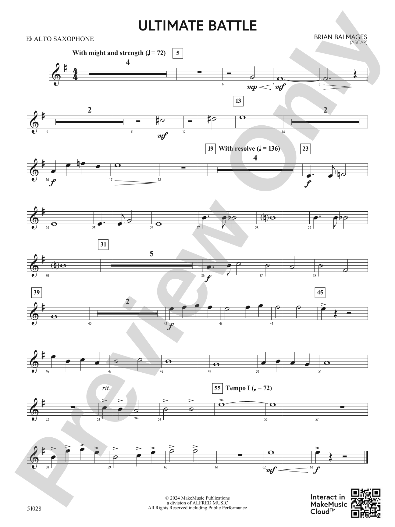 Ultimate Battle: E-flat Alto Saxophone