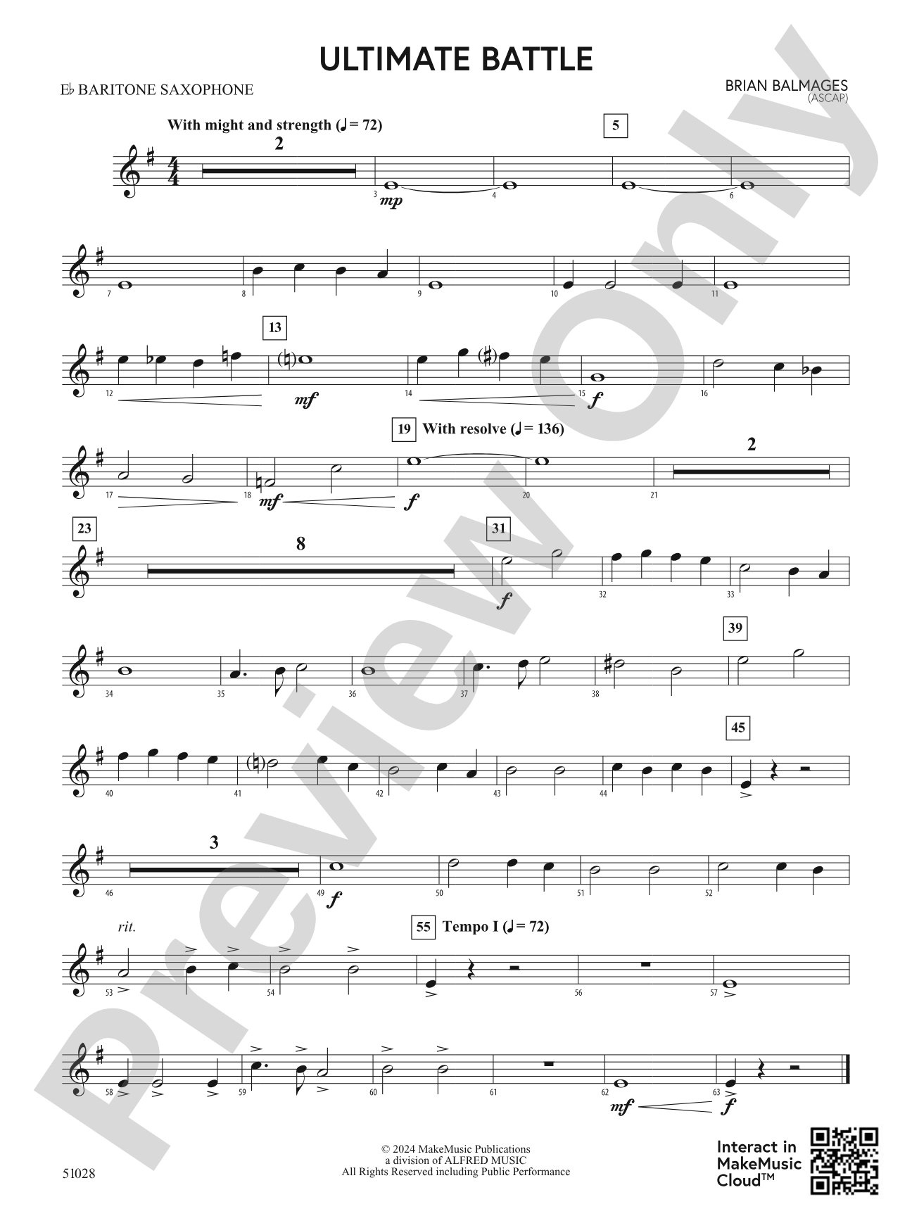 Ultimate Battle: E-flat Baritone Saxophone
