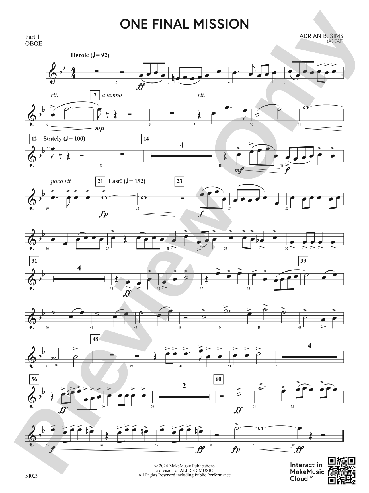 One Final Mission: Part 1 - Oboe