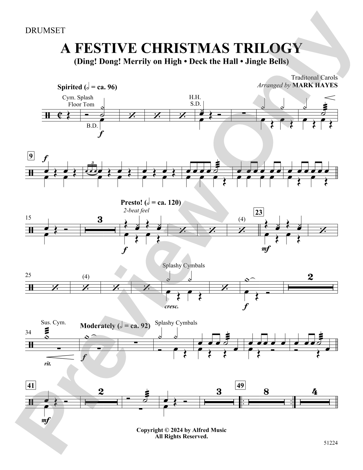 A Festive Christmas Trilogy: Drums
