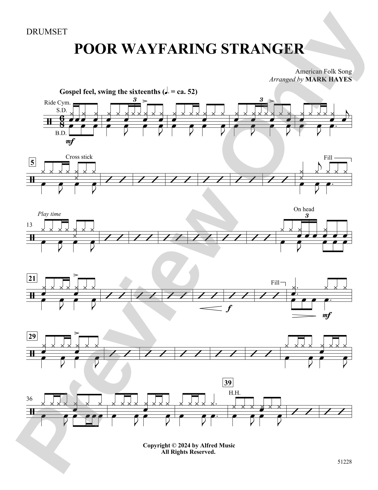 Poor Wayfaring Stranger: Drums