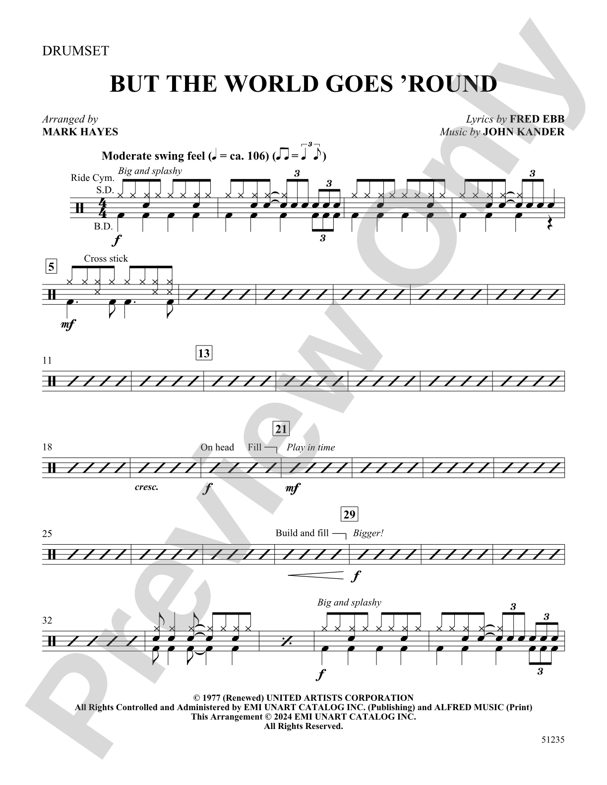 But the World Goes 'Round: Drums