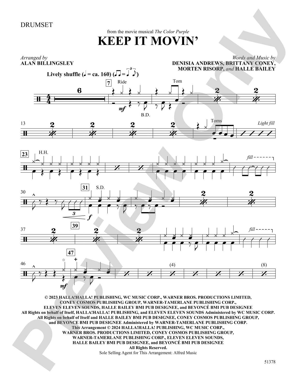 Keep It Movin': Drums