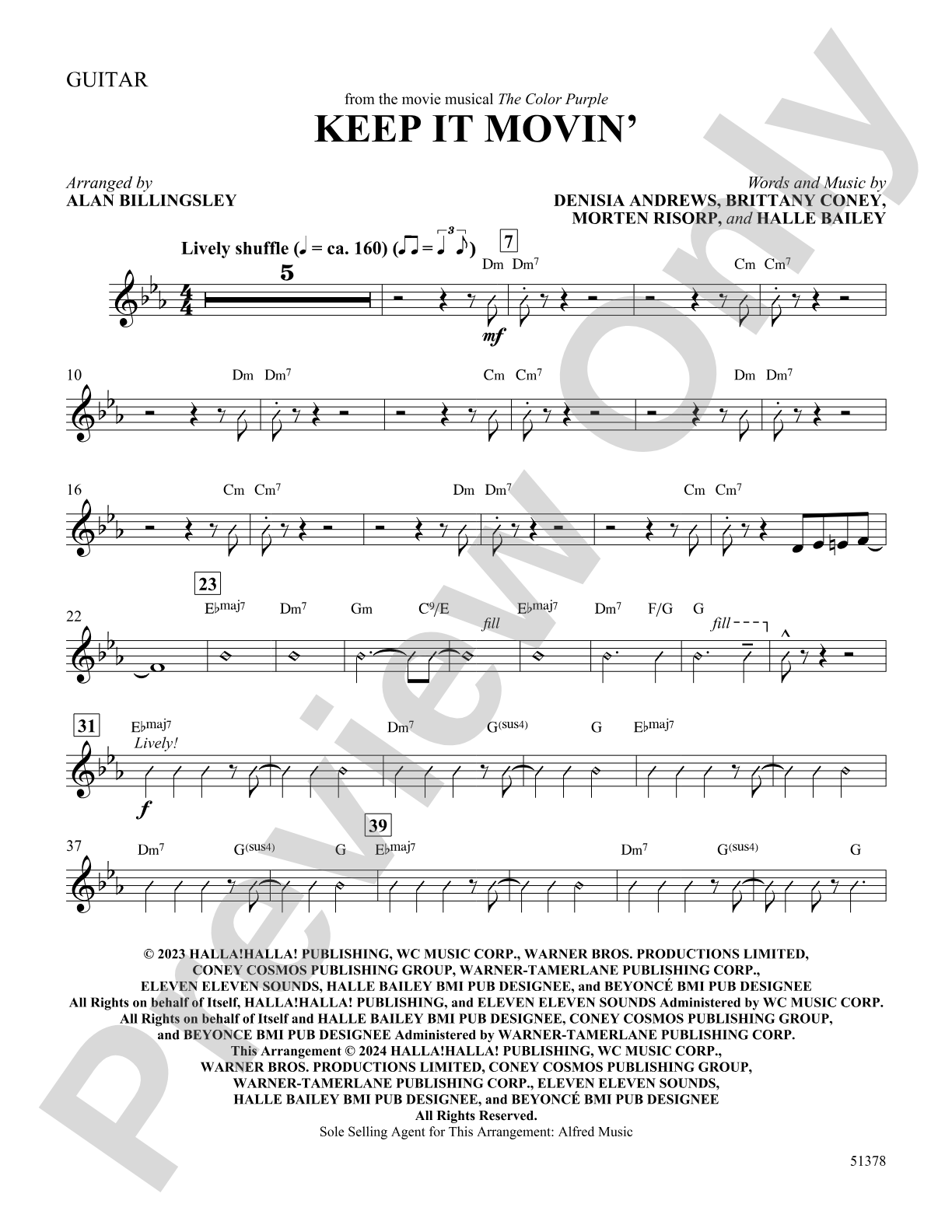 Keep It Movin': Guitar